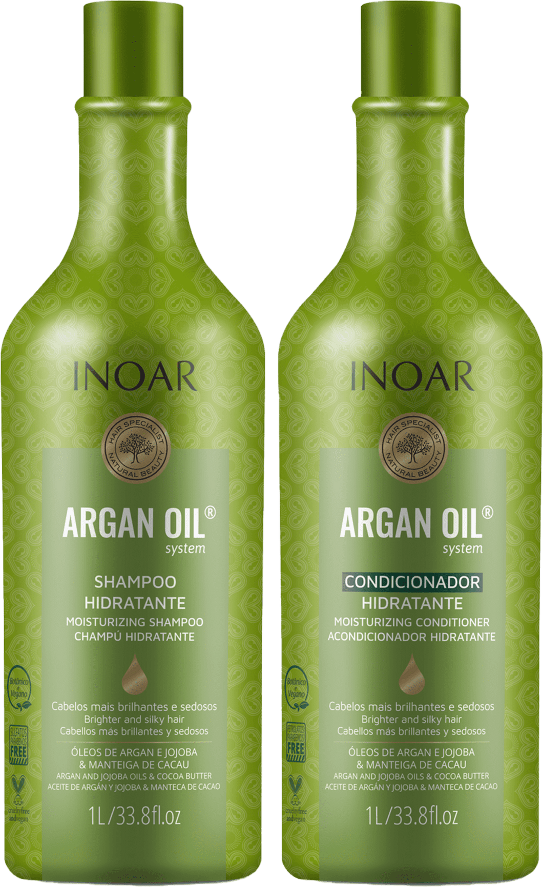 Kit Argan Oil System Argan Oil Salon Duo (2 Produtos)